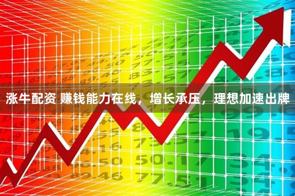 涨牛配资 赚钱能力在线，增长承压，理想加速出牌