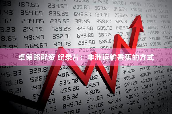 卓策略配资 纪录片：非洲运输香蕉的方式